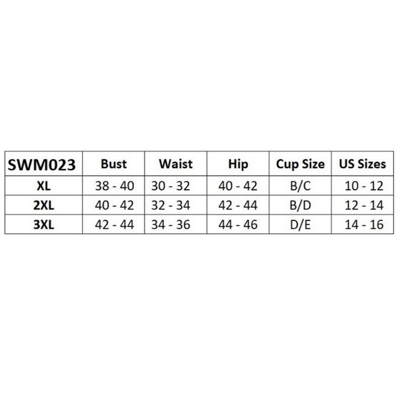 Black Asymmetrical Single Strap Plus Size Swimsuit - Picture 4 of 4